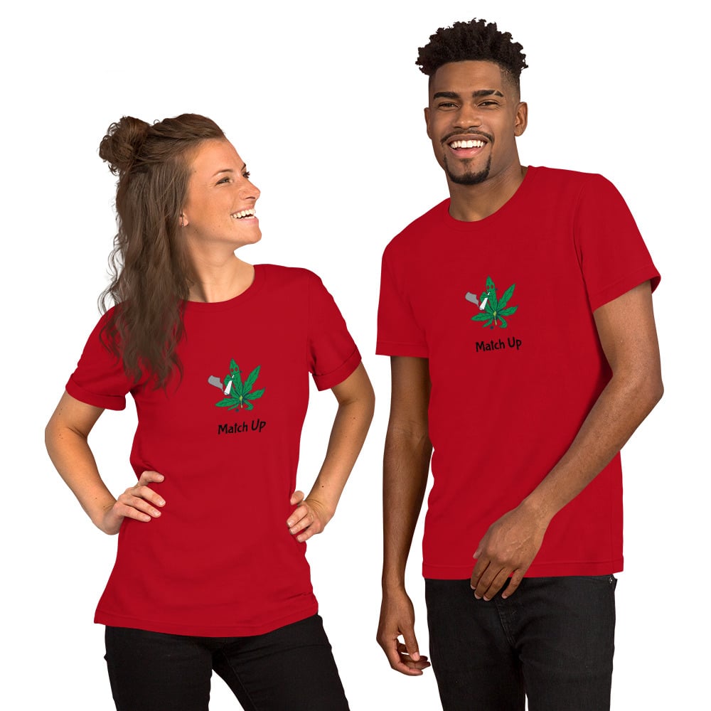 MATCH UP Short-sleeve unisex t-shirt