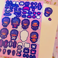 Image 3 of Clearance SK8 sticker sheet