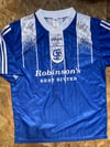 Replica 1996-98 adidas home shirt signed