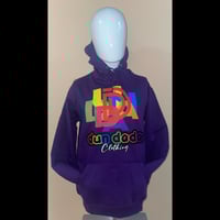 Image 2 of Stylish Purple  Pullover Hoodie 
