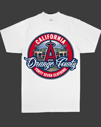 Orange County Cali White tshirt