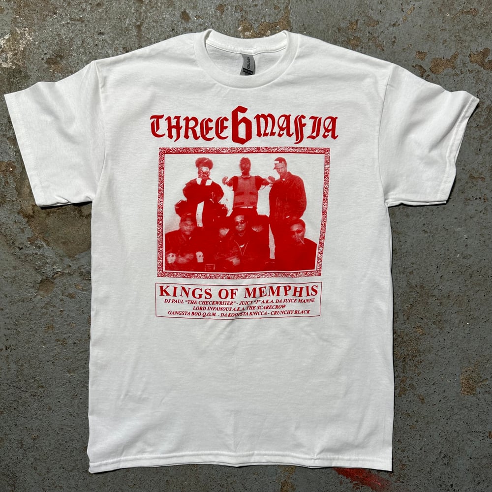 Three 6 Mafia (for light colour shirts)