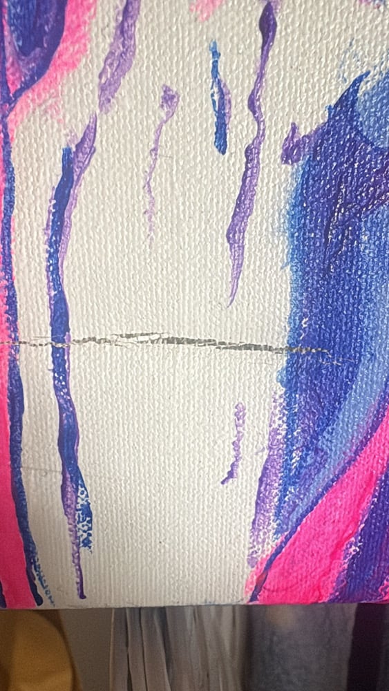 Danny Pink/Blue Canvas