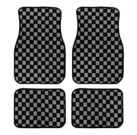 Image 1 of Nozomu Garage Checkered Floor Mats