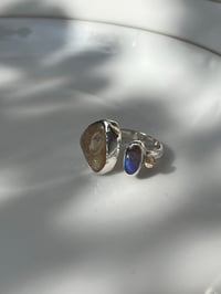 Image 1 of Citrin & Opal Ring 