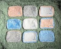 Image 1 of Hand-Dyed Quilted Toiletry Bag | Eco-Friendly Travel Pouch | Soft Zipper Pouch for Essentials