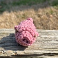 Image 1 of Crochet Pig Pink