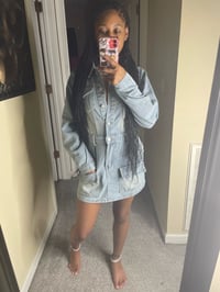 Image 1 of That girl denim dress