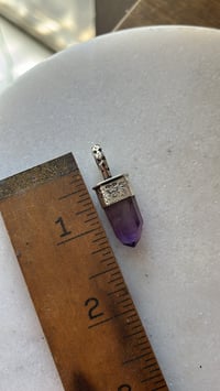 Image 3 of Vera Cruz amethyst point pendant