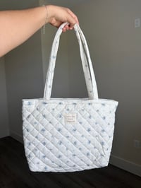 Image 1 of Blue daisy Bag