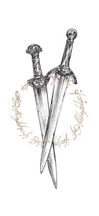 Image 3 of LOTR Weapon Selection 2 - Frodo, Sam, Mary&Pippin, Ringwraith 
