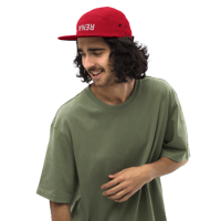 Image 8 of Five Panel - Red white type 