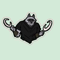 Image 2 of Death Wolf Keychain
