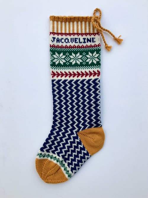 Image of Nordic Star Christmas Stocking