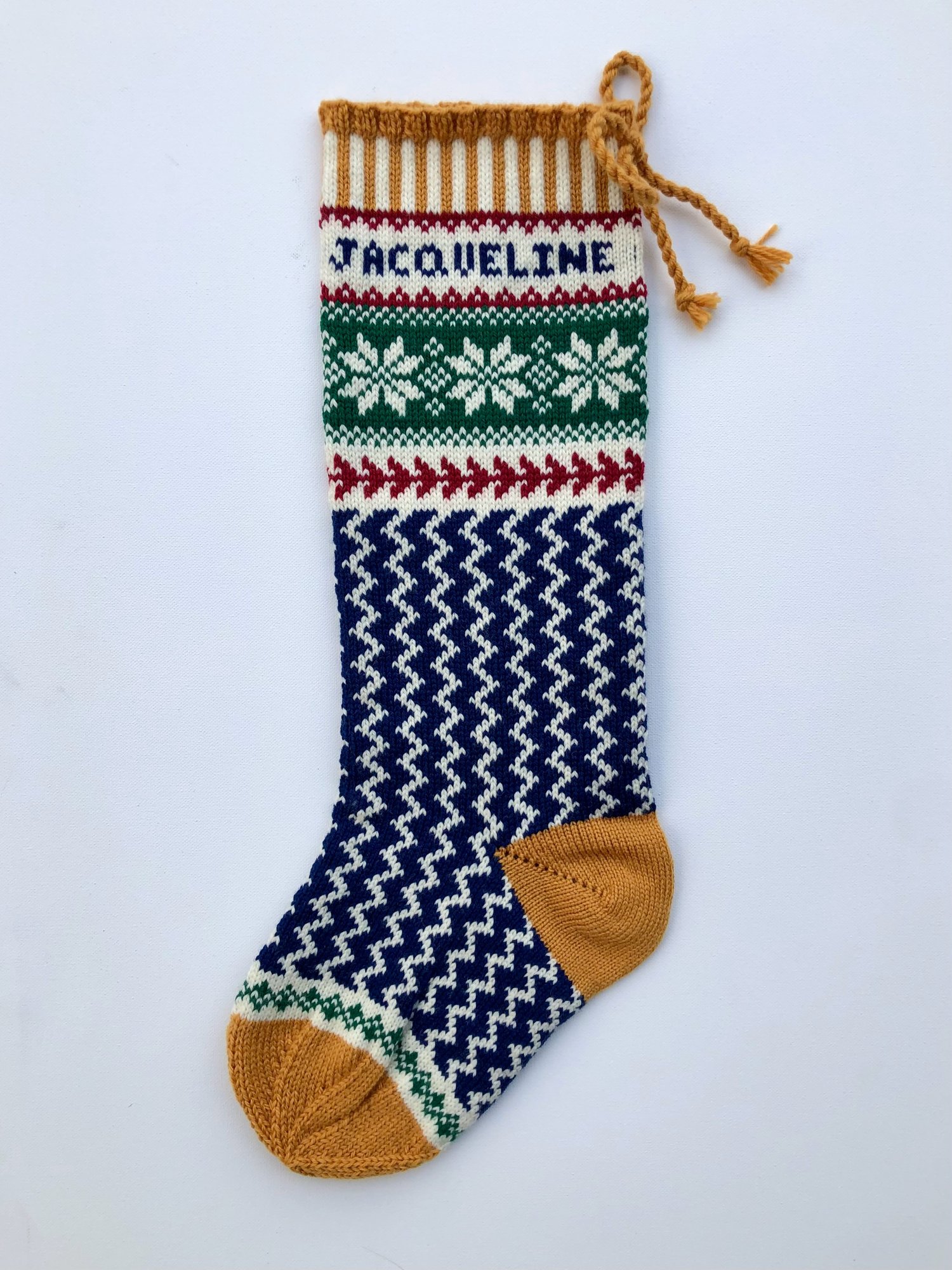 Image of Nordic Star Christmas Stocking