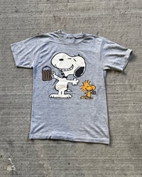 Image 1 of 80s Snoopy & Woodstock Sz M 