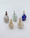 Sea Glass Pendants 