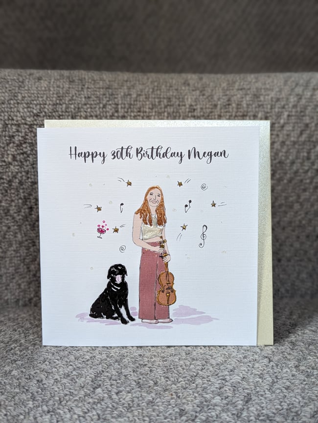 Illustration card for any occasion