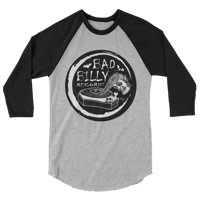 Image 1 of BAD BILLY (1st Logo) 3/4 sleeve raglan shirt