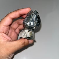 Image 2 of Moss Agate Hello Kitty