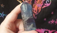 Image 3 of Blue Fluorite Point