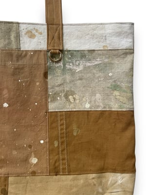 Image of PATCHWORK PAINTER'S TOTE #2