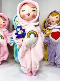 Image 2 of RESERVED FOR YVONNE CAREBEAR INSPIRED MEDIUM ART DOLL 