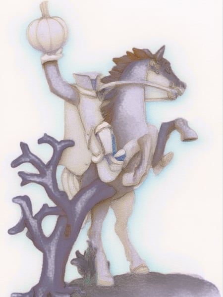 Image of Headless horseman Print 5 x 7 #2