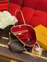 Image 4 of NF - Brown monogram (all sizes)