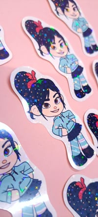 Image 3 of Vanellope Glitter Sticker