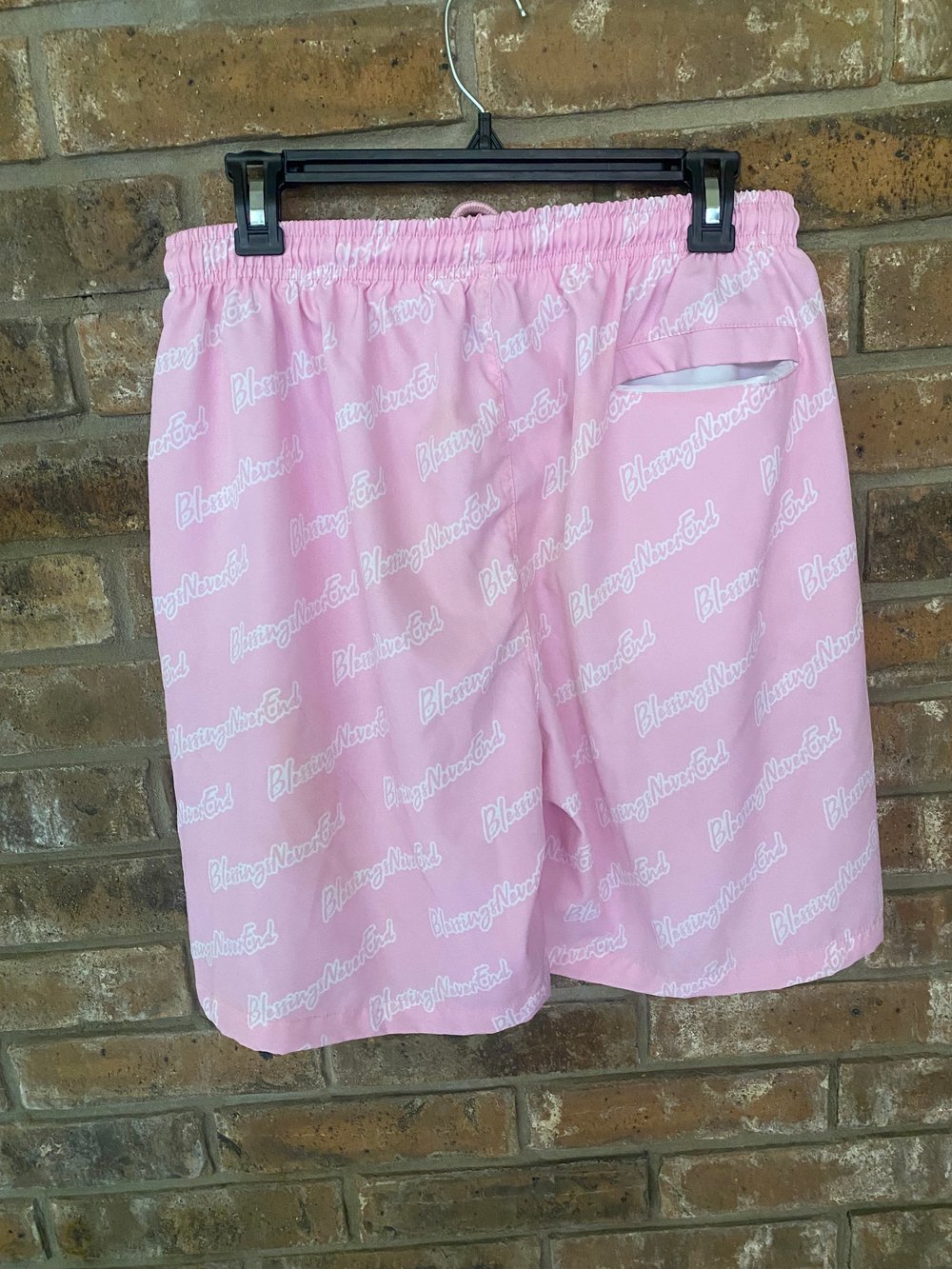 BNE Signature Shorts (pink)