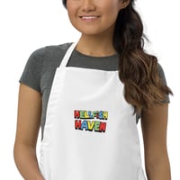 Image 1 of Hellfish Haven Logo64 Nefarious Embroidered Apron