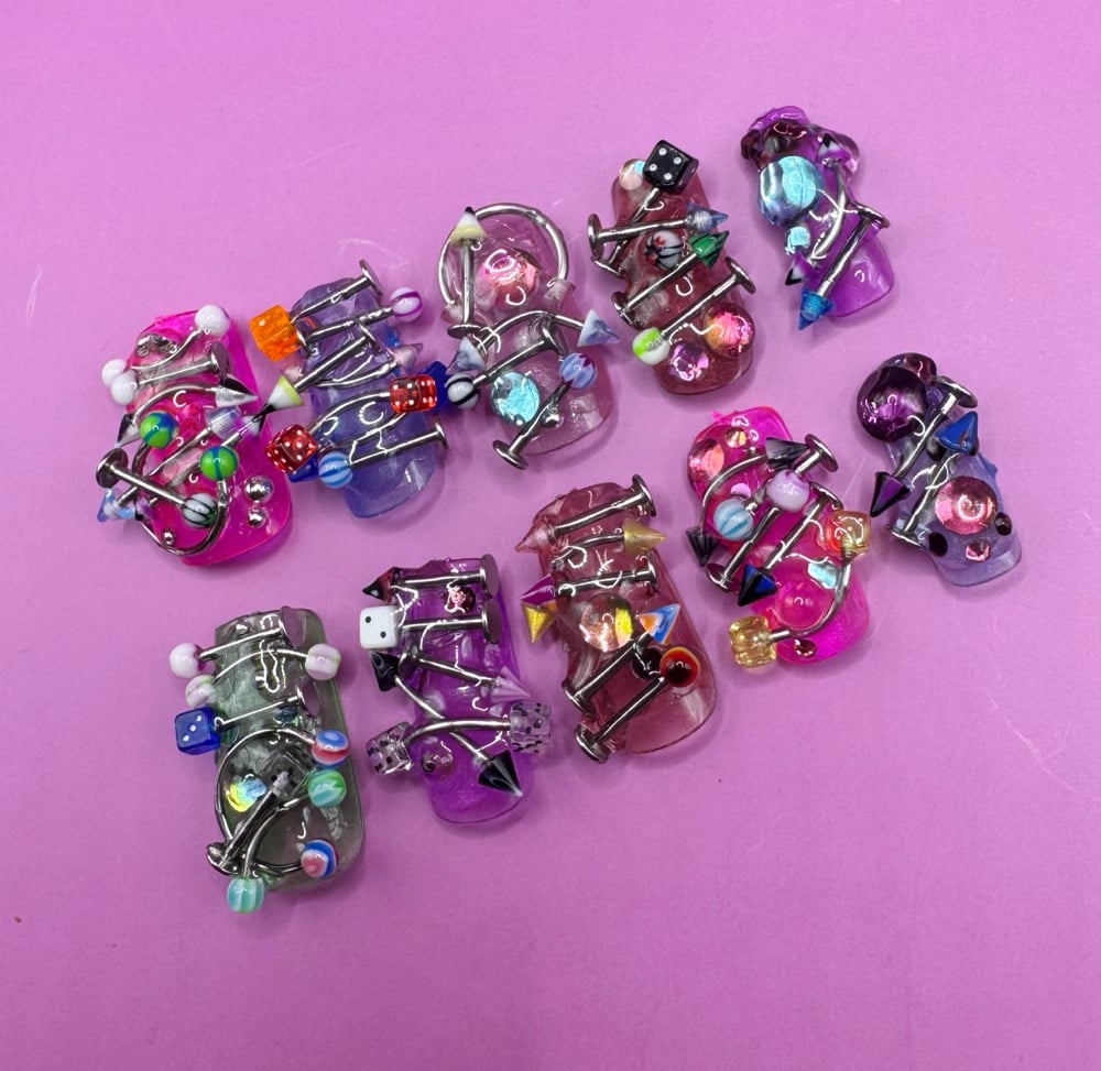 Image of Jelly piercing set