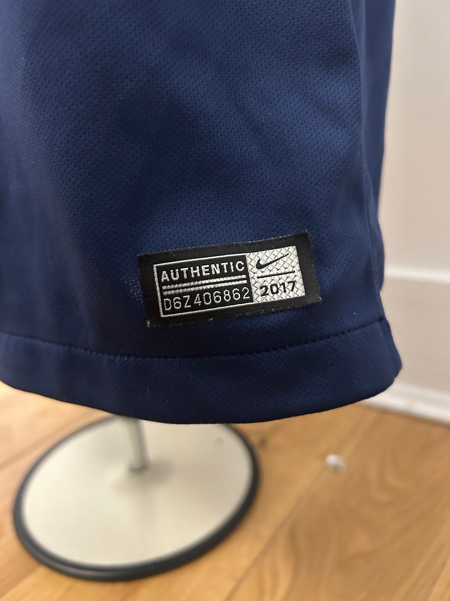 Image of Tottenham Hotspur “ERIKSEN 23” 2017/18 Away Shirt + PL patches (M)