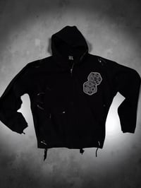 Image 3 of Lucky Me Black Thermal Hoodie 