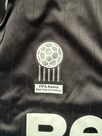 Image 3 of     Real Madrid CF BenQ Siemens Retro Black Kit