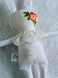 Image 5 of Posy Floral Embroidered Bunny