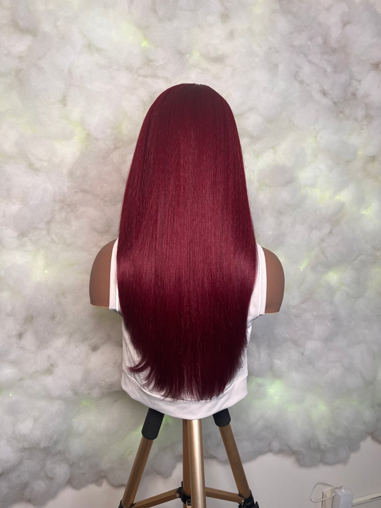Image of Outre HD Lace Front Wig Melted Hairline Deep C Part  TruCurve 1 