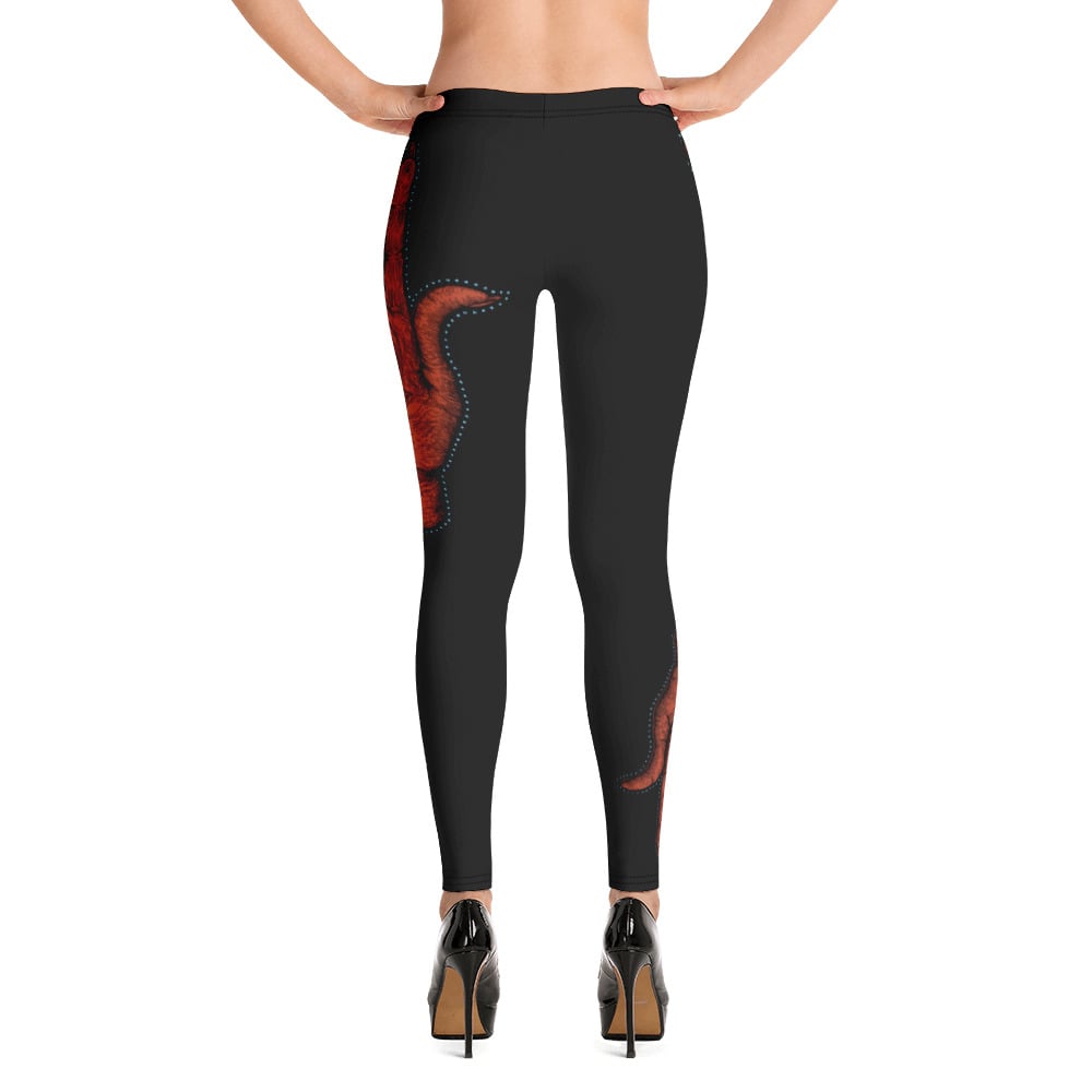 Evil Eye (Rust) Leggings