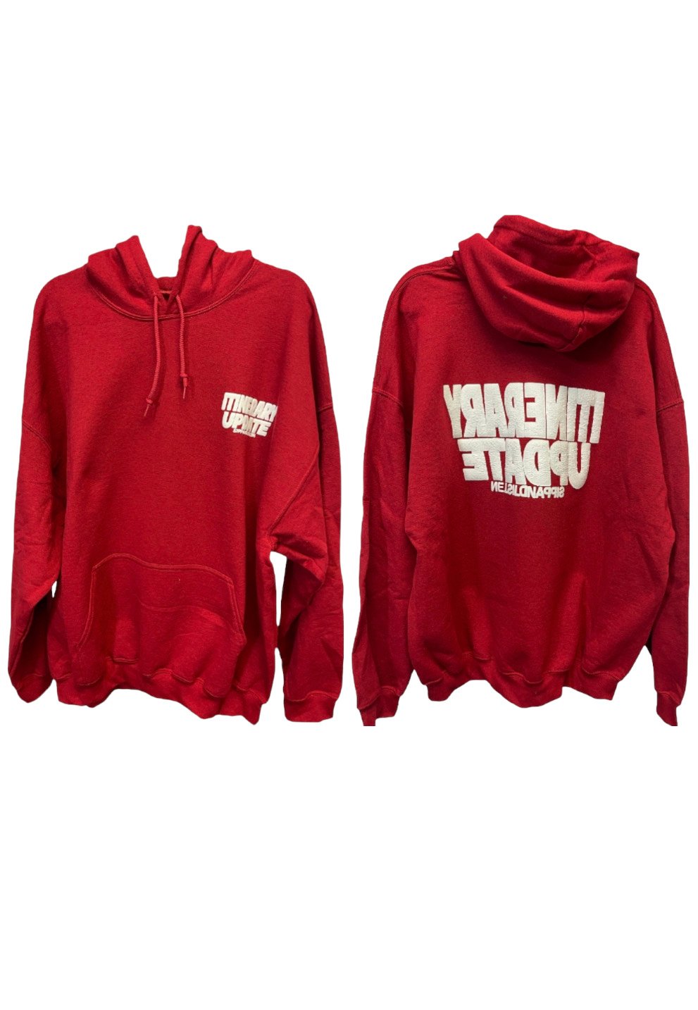 Itinerary Update BIG LOGO Hoodie