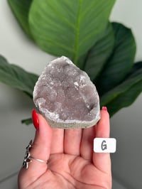 Image 7 of SMALL SELF STANDING COTTON CANDY APOPHYLITE CUT BASES -INDIA-