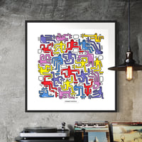 Image 1 of Cosmos Doodle #2 - Fine art Giclee Print