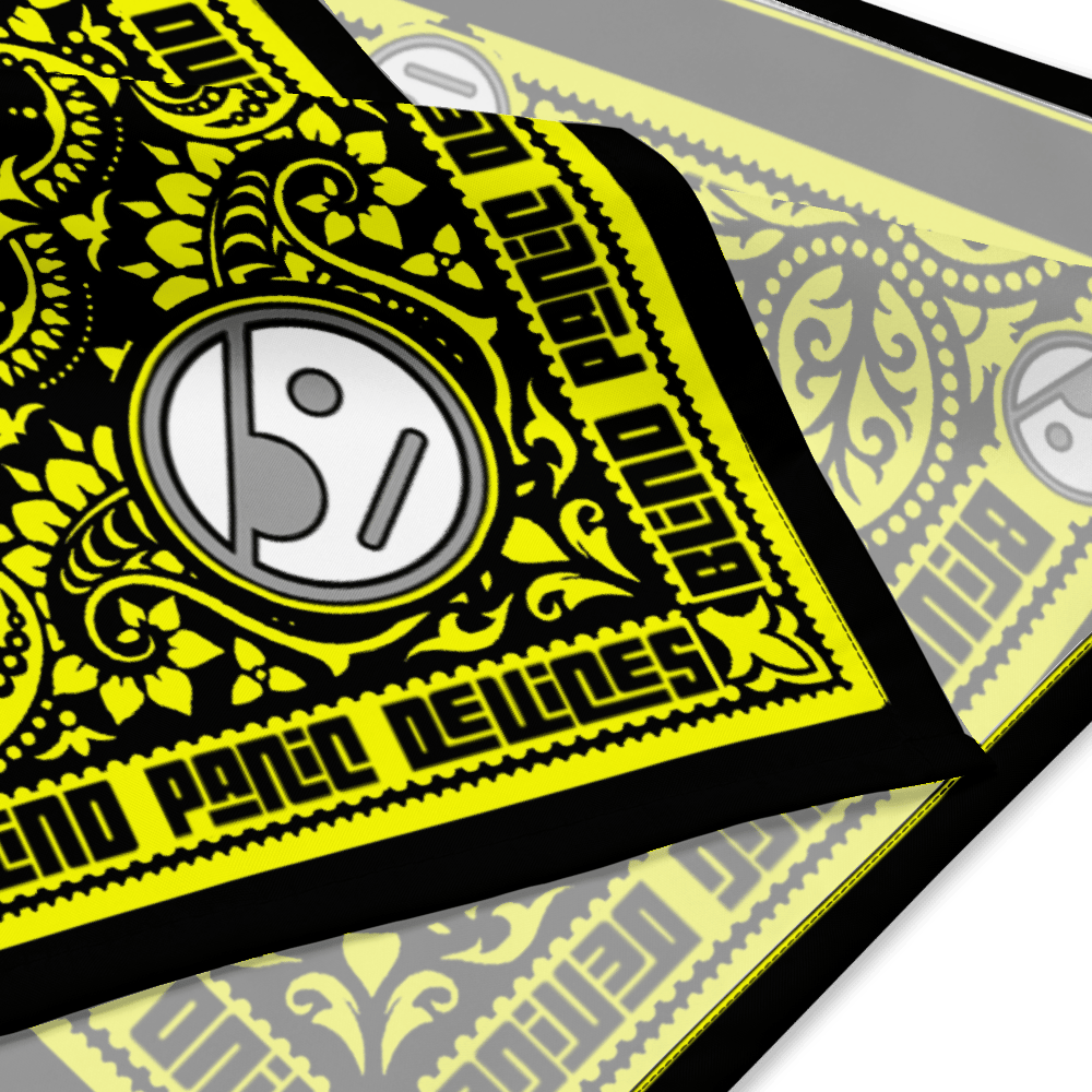 Blind Panic Devices Yellow Bandana