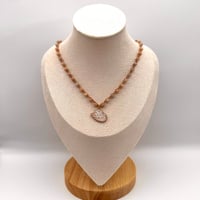 Image 2 of Sunstone Cowboy Hat Necklace