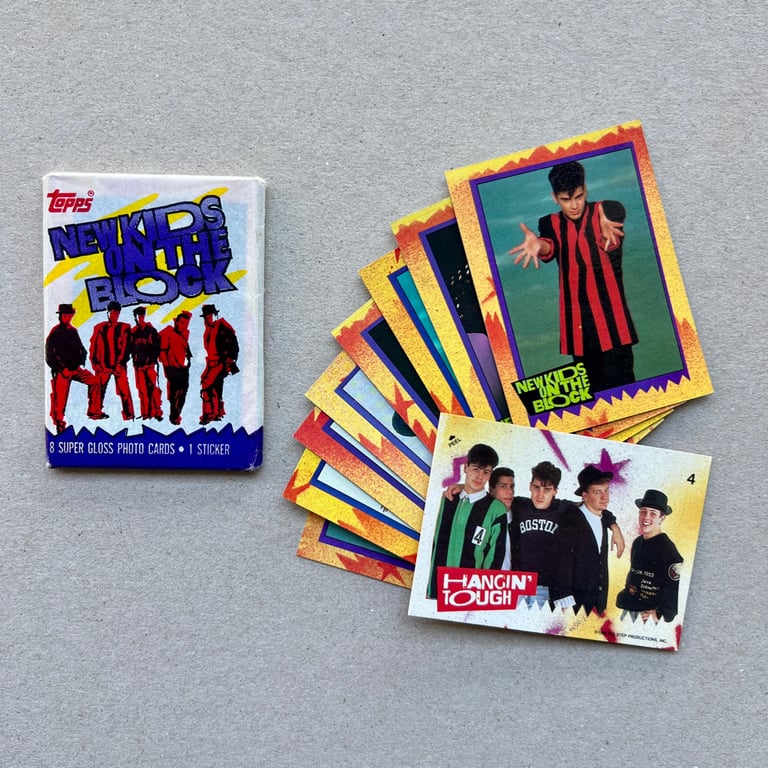 AMERICAN GLADIATORS 1991 / NKOTB 1989 TRADING CARDS Image 4