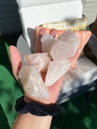 Raw Rose Quartz 