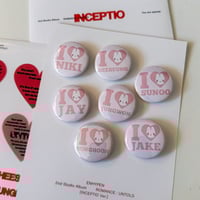 Image 1 of Enhypen Button Pins