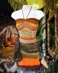 Image 3 of EARTH SILHOUETTE MINI DRESS