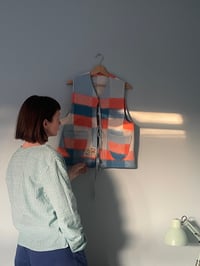 Image 3 of Wool Vest ~ Picnic Check 