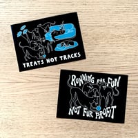 Greyhound Stickers (2 Pack)